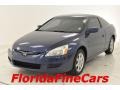 2003 Sapphire Blue Pearl Honda Accord EX V6 Coupe  photo #1