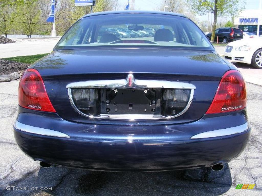 2001 Continental  - Pearl Blue Metallic / Medium Parchment photo #4