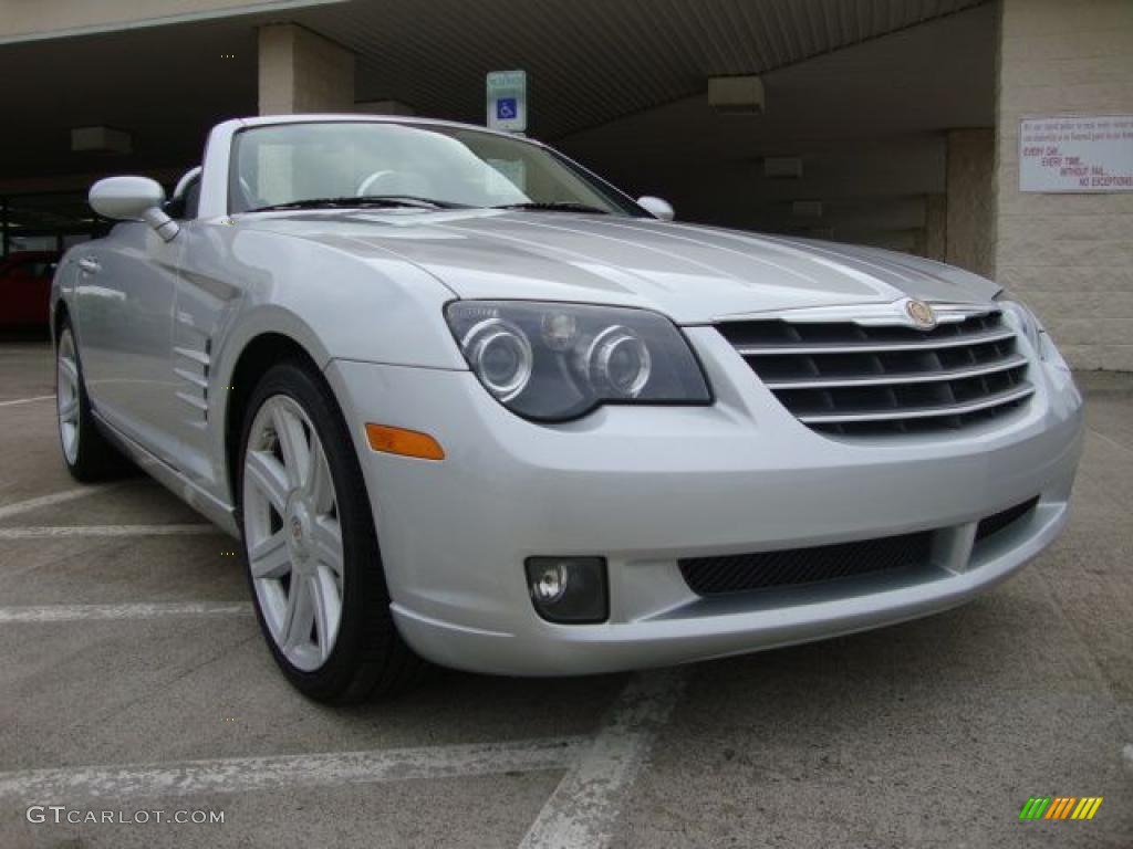Bright Silver Metallic 2007 Chrysler Crossfire Limited Roadster Exterior Photo #28889846
