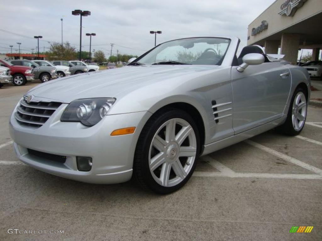 Bright Silver Metallic 2007 Chrysler Crossfire Limited Roadster Exterior Photo #28889975