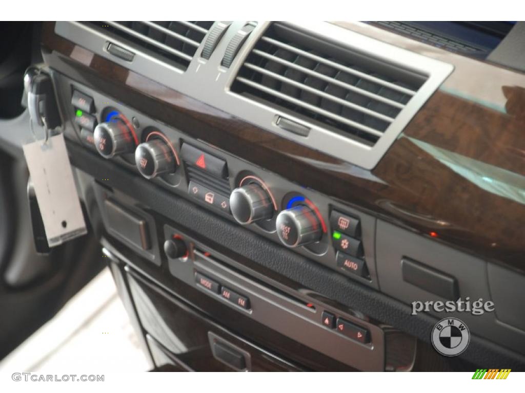 2008 7 Series 750i Sedan - Titanium Silver Metallic / Black photo #17