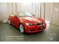 2007 Crimson Red BMW 3 Series 328i Convertible  photo #7