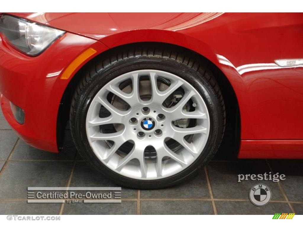 2007 3 Series 328i Convertible - Crimson Red / Beige photo #8