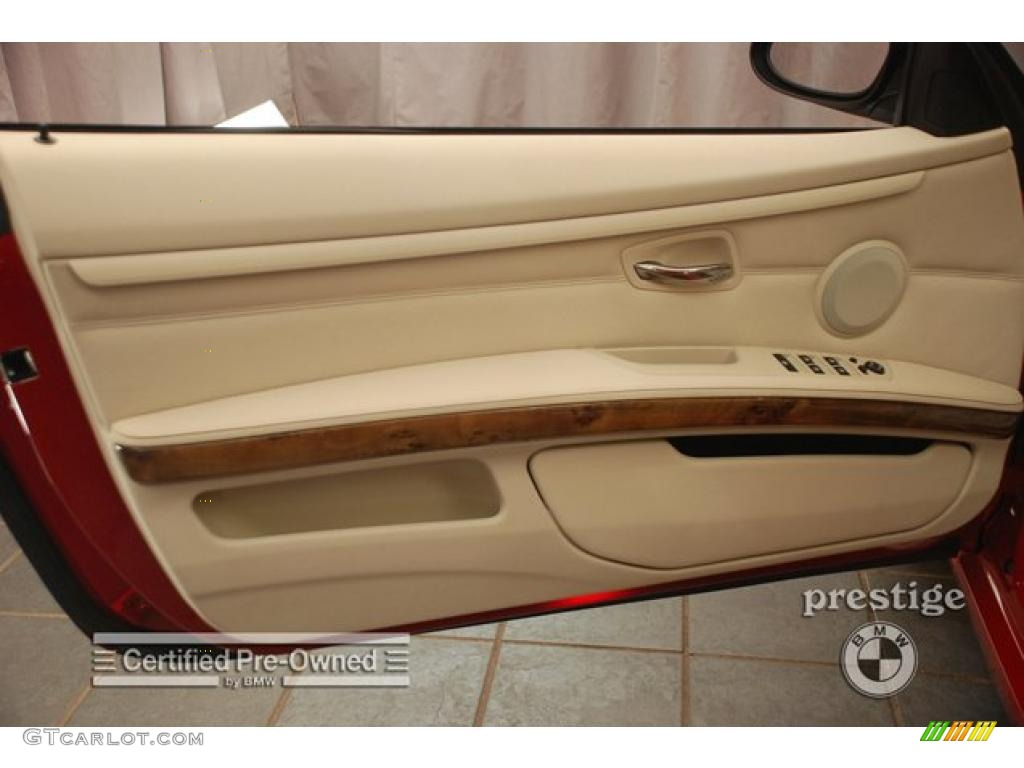 2007 3 Series 328i Convertible - Crimson Red / Beige photo #11