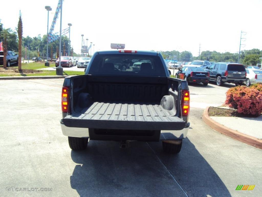 2008 Silverado 1500 LT Crew Cab - Blue Granite Metallic / Light Titanium/Ebony Accents photo #3