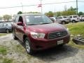 2008 Salsa Red Pearl Toyota Highlander 4WD  photo #3