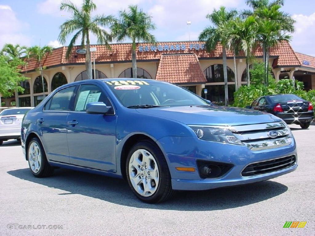 2010 Fusion SE - Sport Blue Metallic / Charcoal Black photo #1