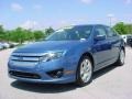 2010 Sport Blue Metallic Ford Fusion SE  photo #14