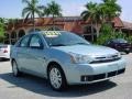 2009 Vista Blue Metallic Ford Focus SEL Sedan  photo #1