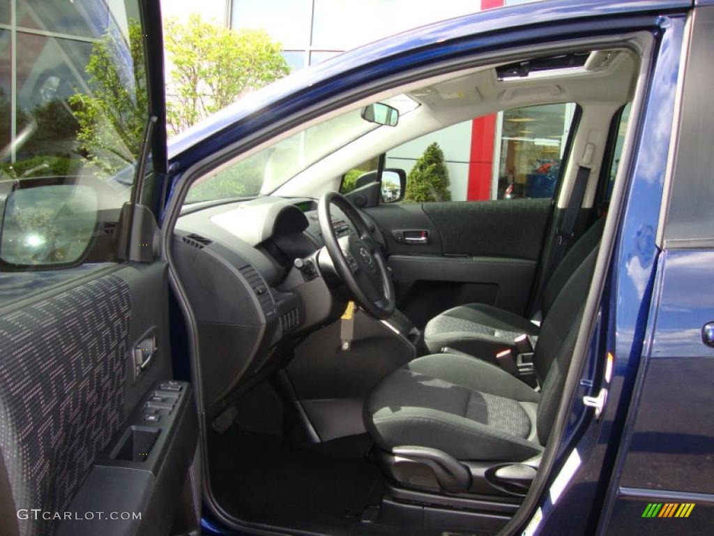 2008 MAZDA5 Sport - Stormy Blue / Black photo #33