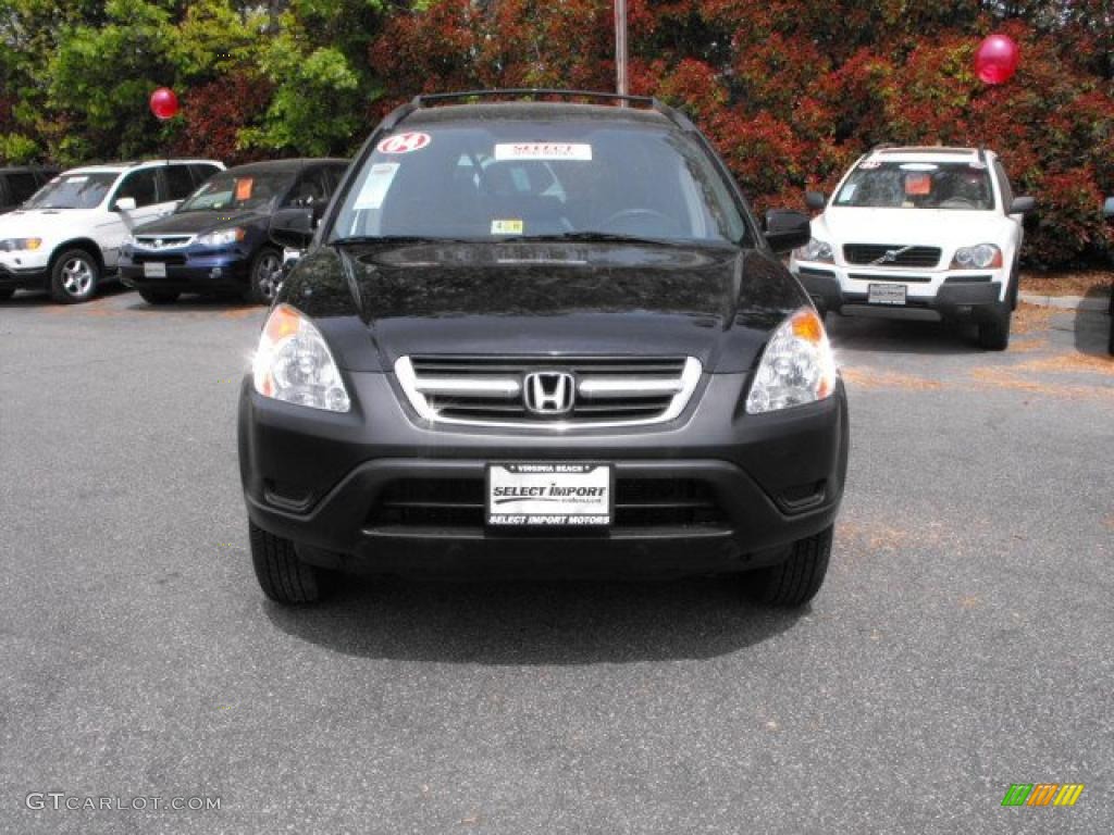 2004 CR-V EX 4WD - Nighthawk Black Pearl / Black photo #2