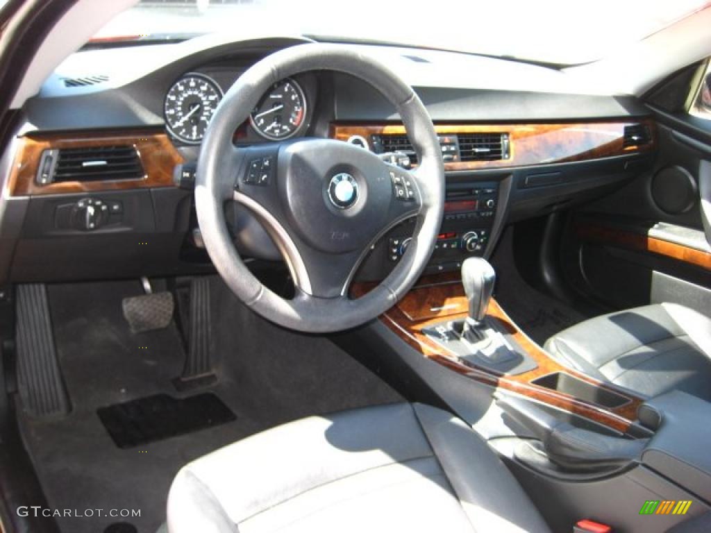 2007 3 Series 328xi Coupe - Crimson Red / Black Dakota Leather photo #13