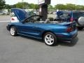 1998 Atlantic Blue Metallic Ford Mustang GT Convertible  photo #3