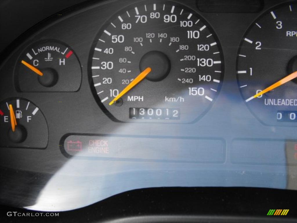 1998 Mustang GT Convertible - Atlantic Blue Metallic / Medium Graphite photo #10