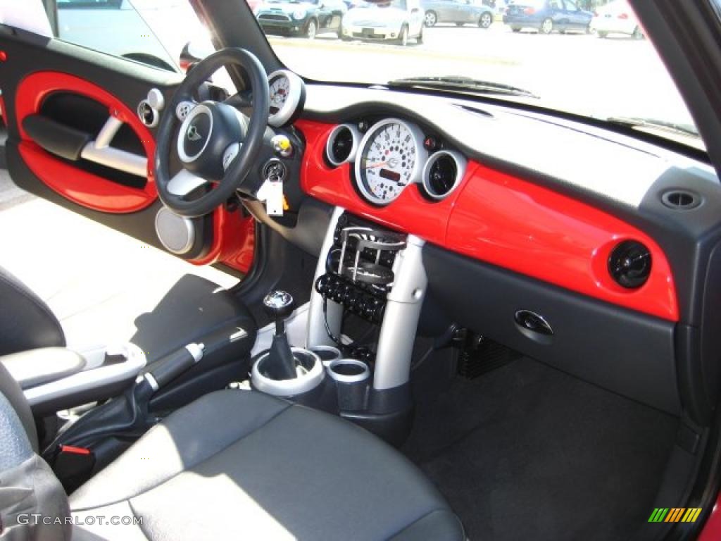 2008 Cooper Convertible - Chili Red / Panther Black photo #16