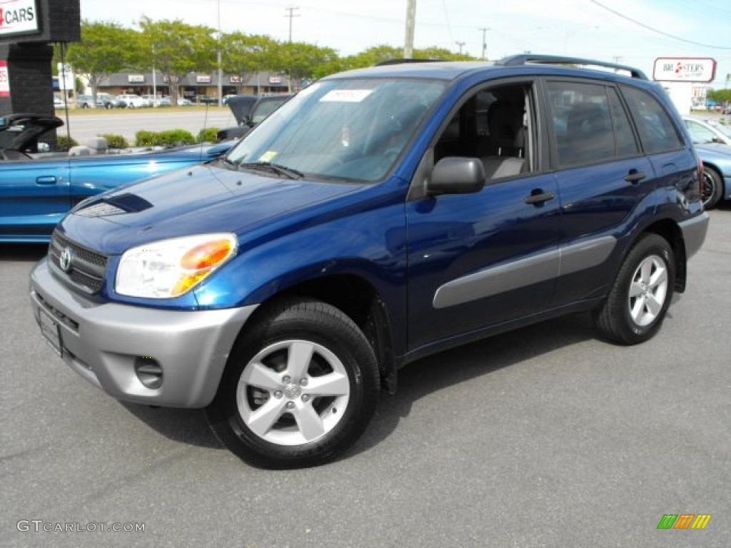 2004 RAV4  - Spectra Blue Mica / Dark Charcoal photo #1