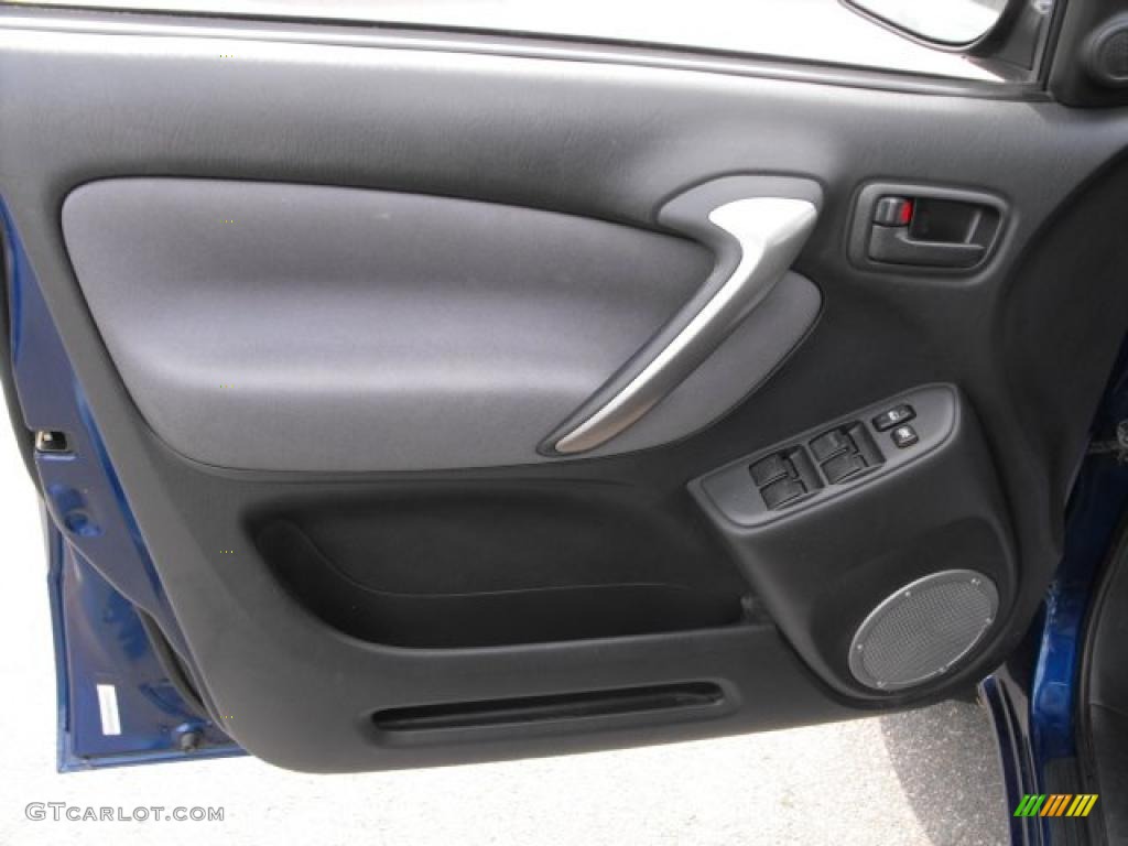 2004 RAV4  - Spectra Blue Mica / Dark Charcoal photo #9