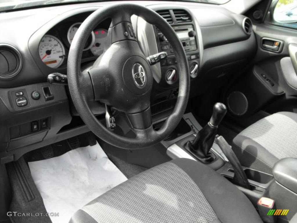 2004 RAV4  - Spectra Blue Mica / Dark Charcoal photo #12
