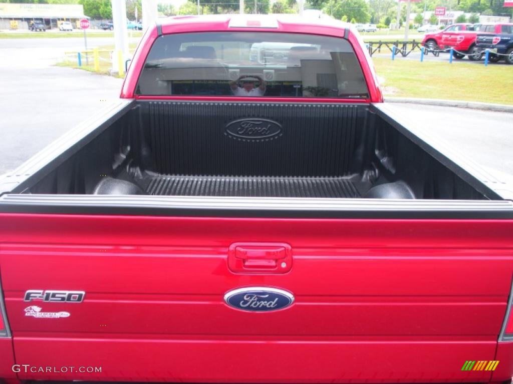 2010 F150 FX2 SuperCab - Red Candy Metallic / Black photo #10