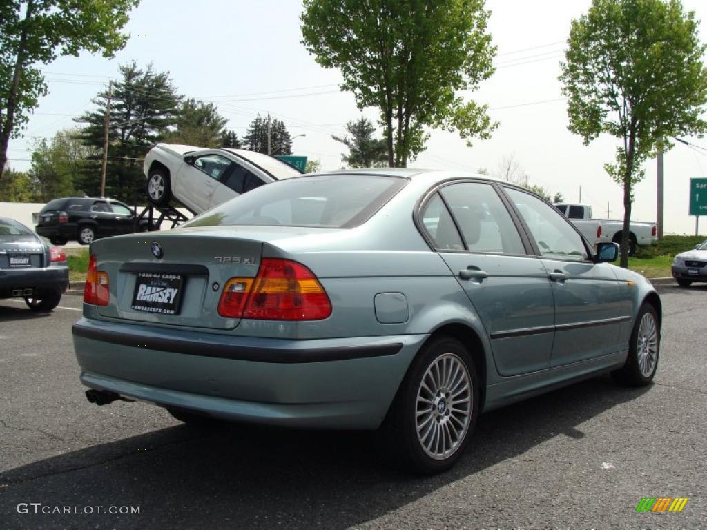 2003 3 Series 325xi Sedan - Grey Green Metallic / Sand photo #4
