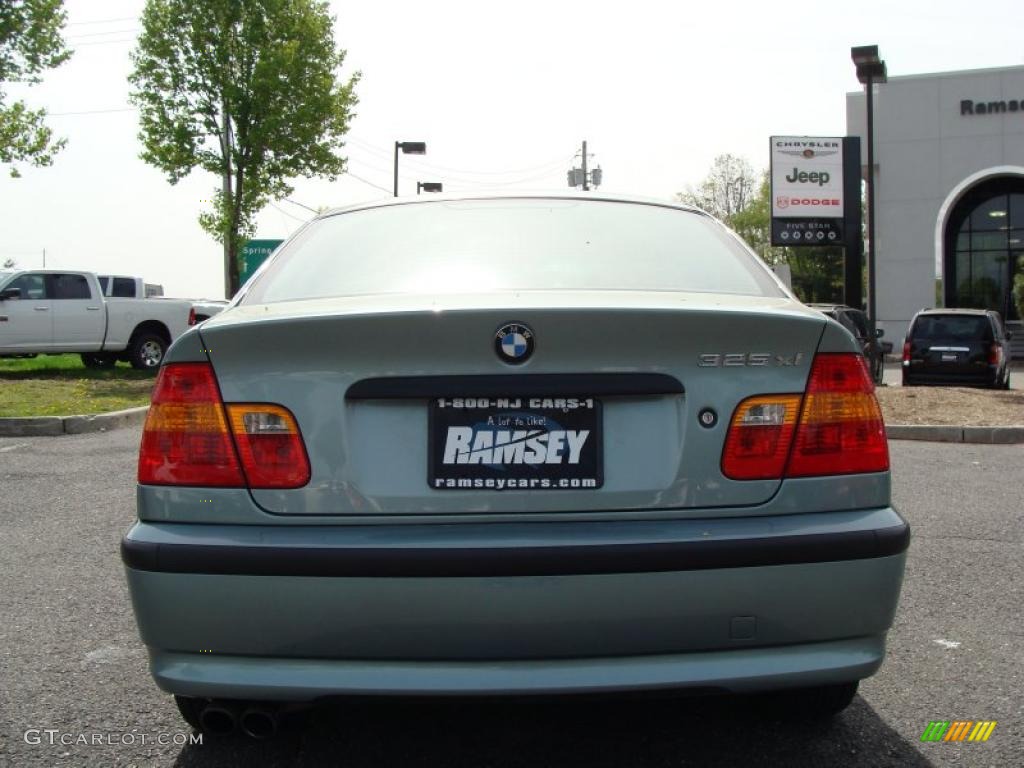 2003 3 Series 325xi Sedan - Grey Green Metallic / Sand photo #5
