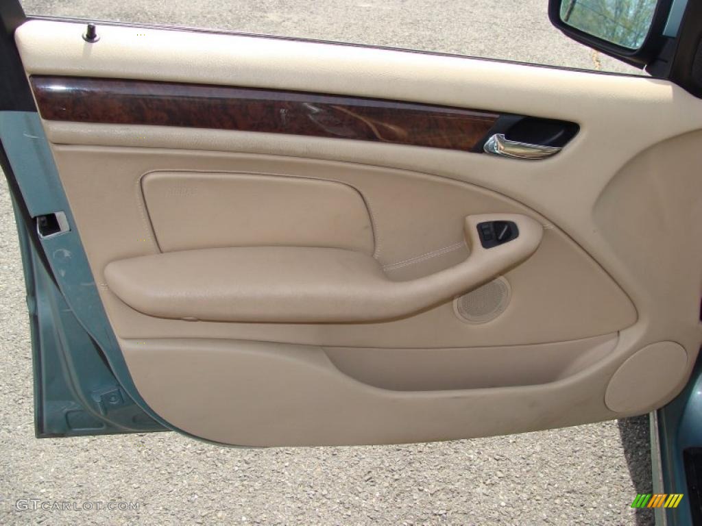 2003 3 Series 325xi Sedan - Grey Green Metallic / Sand photo #10