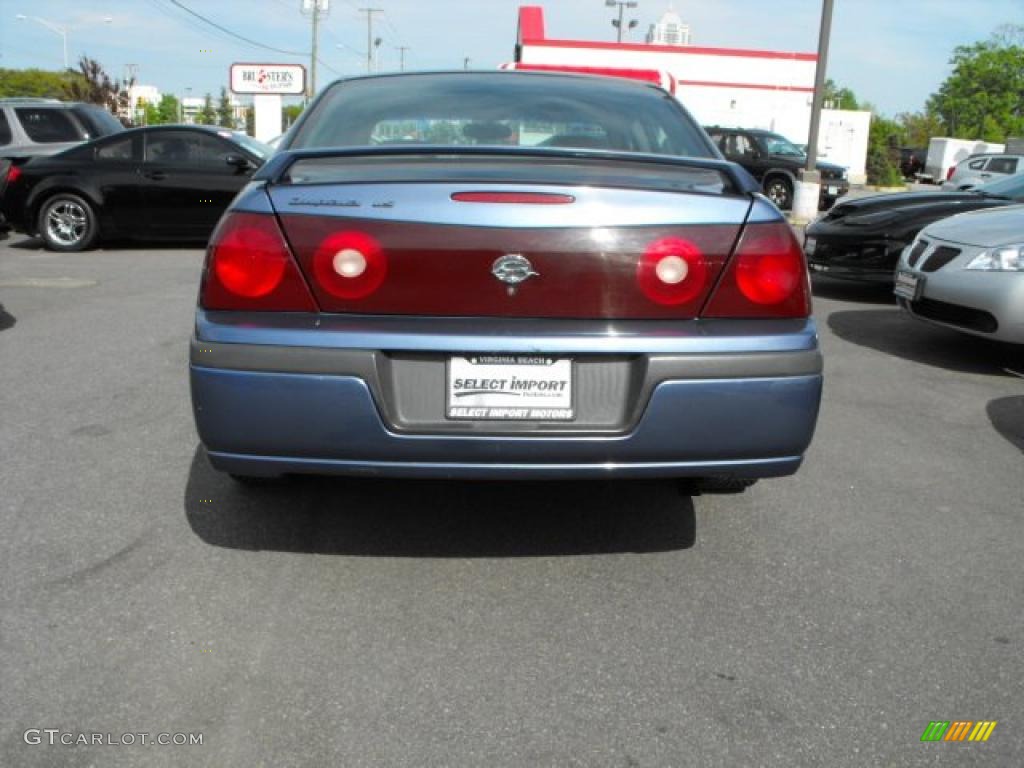 2000 Impala LS - Medium Regal Blue Metallic / Medium Gray photo #7