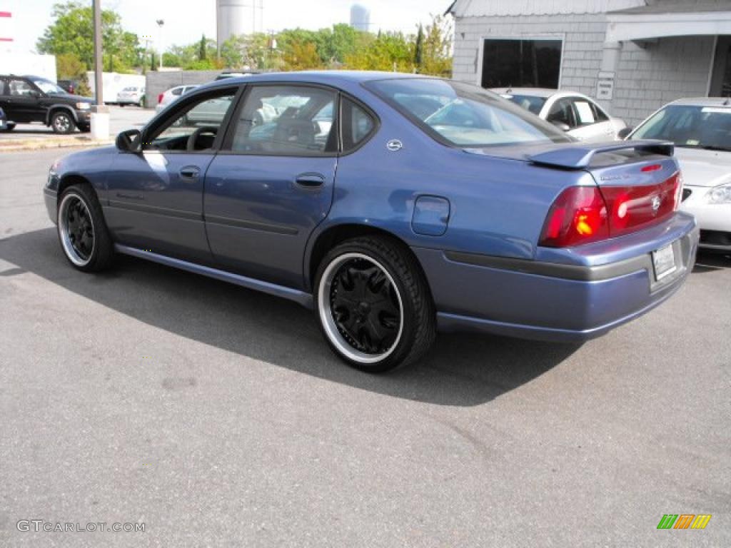 2000 Impala LS - Medium Regal Blue Metallic / Medium Gray photo #8