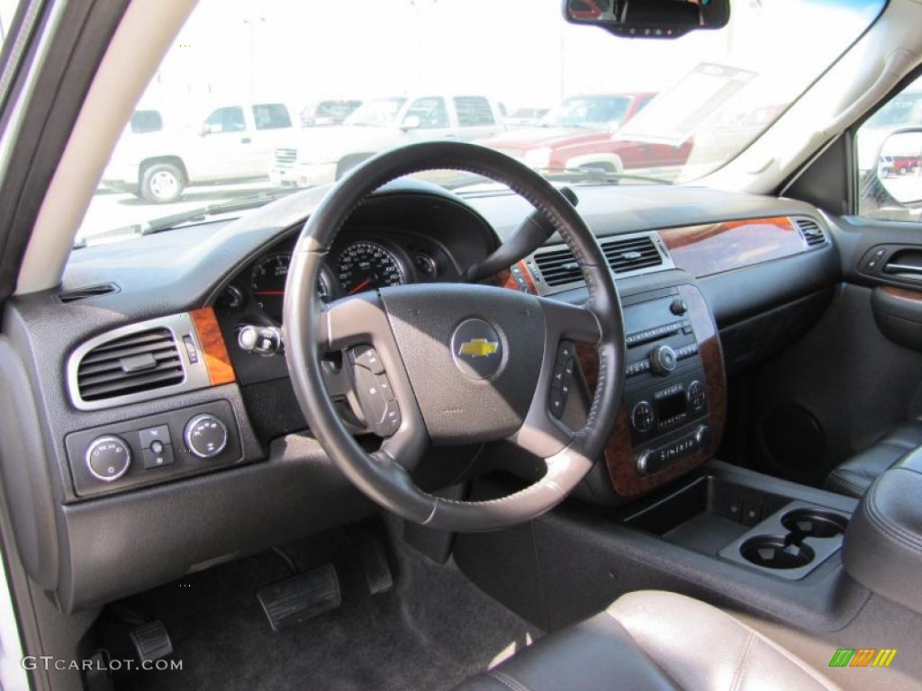 2007 Tahoe LT 4x4 - Summit White / Ebony photo #7