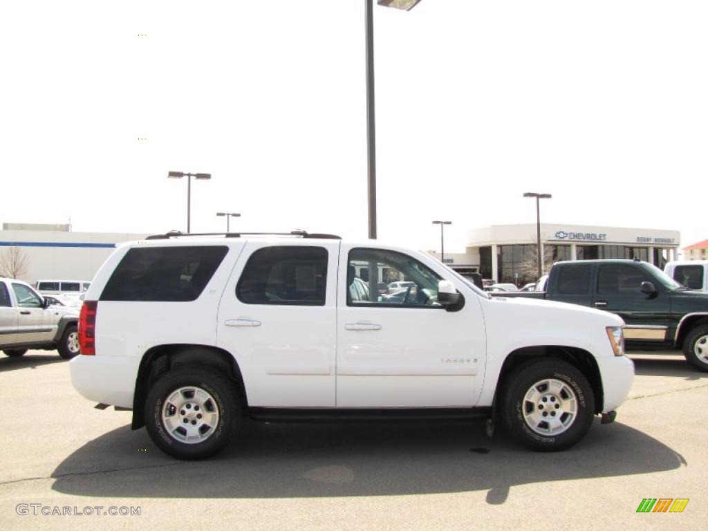 2007 Tahoe LT 4x4 - Summit White / Ebony photo #11