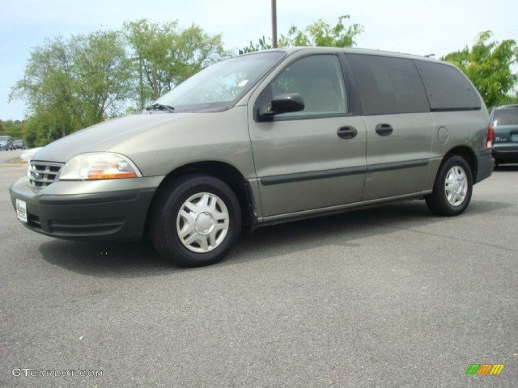 2000 Windstar LX - Spruce Green Metallic / Medium Graphite photo #2