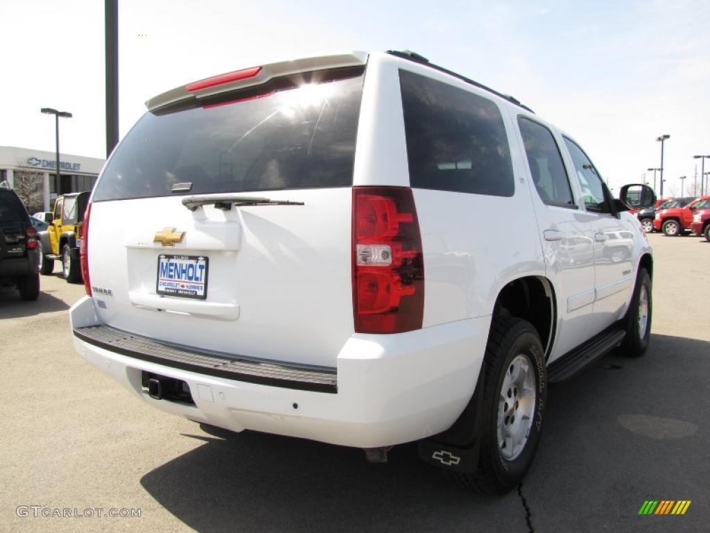 2007 Tahoe LT 4x4 - Summit White / Ebony photo #12