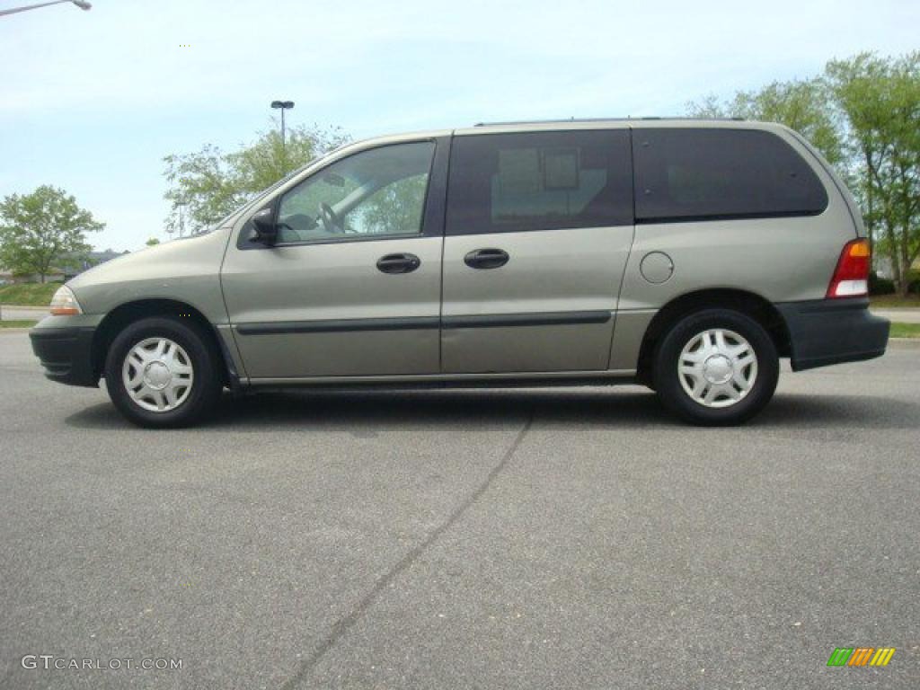 2000 Windstar LX - Spruce Green Metallic / Medium Graphite photo #3