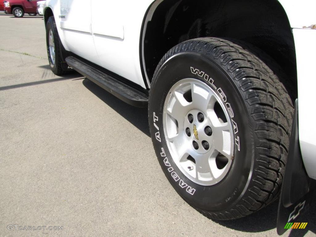 2007 Tahoe LT 4x4 - Summit White / Ebony photo #13
