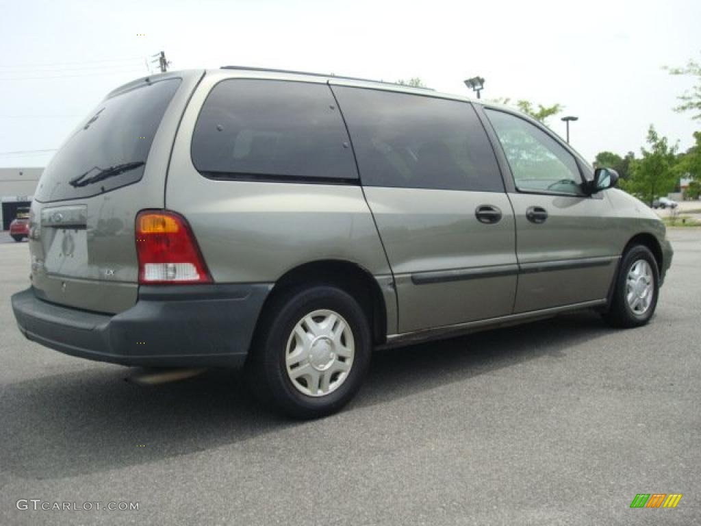 2000 Windstar LX - Spruce Green Metallic / Medium Graphite photo #6