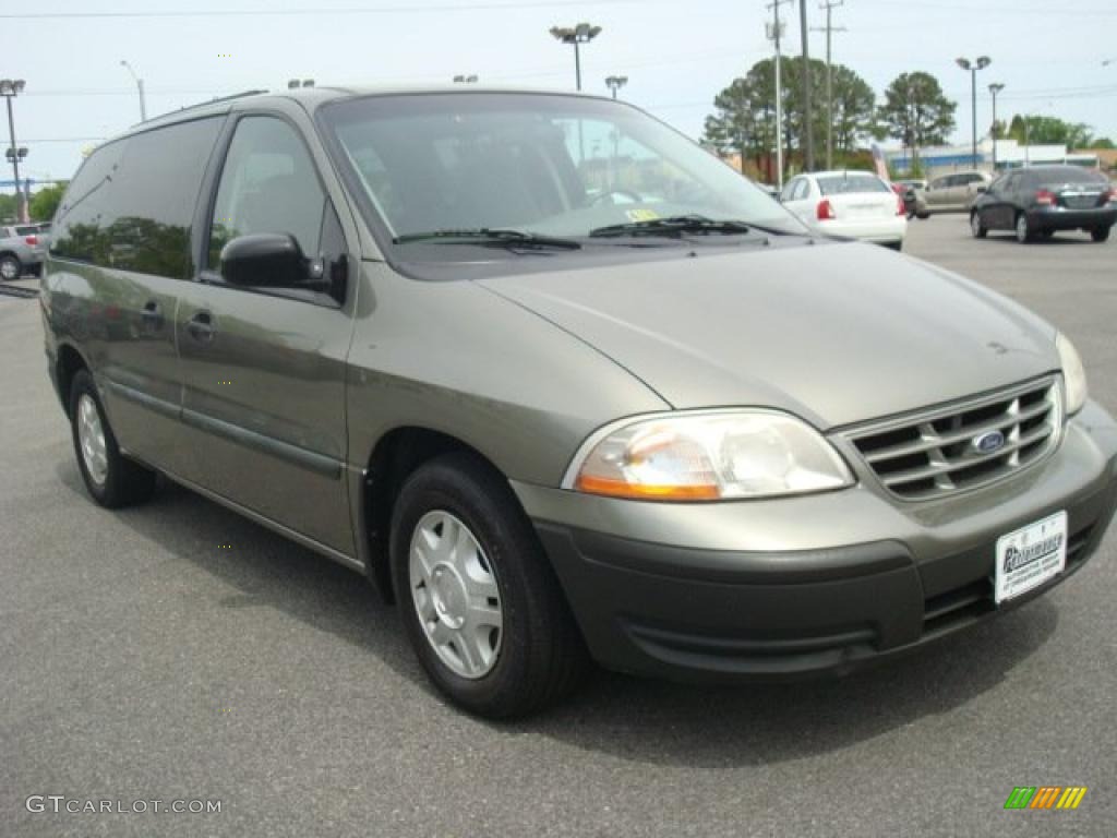 2000 Windstar LX - Spruce Green Metallic / Medium Graphite photo #8