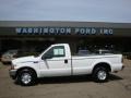 Oxford White 2001 Ford F250 Super Duty XL Regular Cab