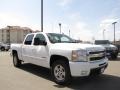 2007 Summit White Chevrolet Silverado 1500 LTZ Crew Cab 4x4  photo #9