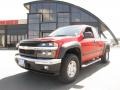 2006 Victory Red Chevrolet Colorado Z71 Extended Cab 4x4  photo #2