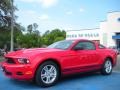 2010 Torch Red Ford Mustang V6 Coupe  photo #1