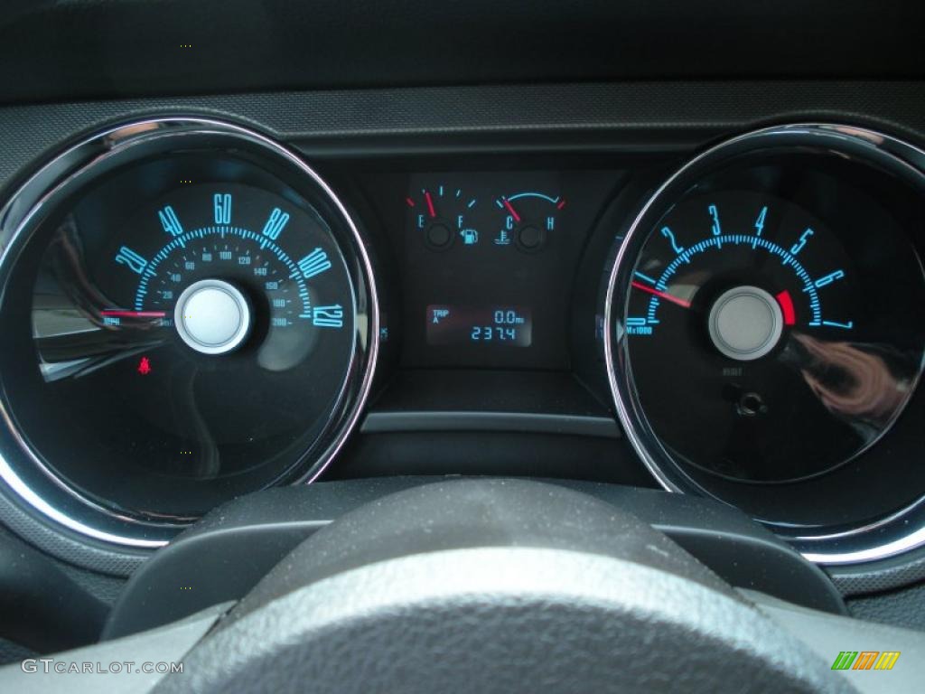 2010 Mustang V6 Coupe - Torch Red / Stone photo #8