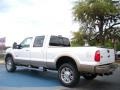 2011 White Platinum Tri-Coat Metallic Ford F350 Super Duty King Ranch Crew Cab 4x4  photo #3