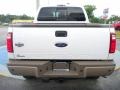 2011 White Platinum Tri-Coat Metallic Ford F350 Super Duty King Ranch Crew Cab 4x4  photo #4