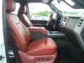 White Platinum Tri-Coat Metallic - F350 Super Duty King Ranch Crew Cab 4x4 Photo No. 19