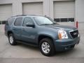 2009 Stealth Gray Metallic GMC Yukon SLT 4x4  photo #1