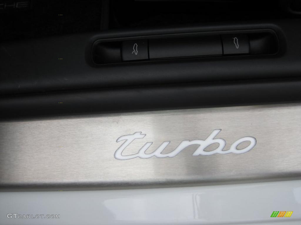 2009 911 Turbo Coupe - Carrara White / Black photo #15