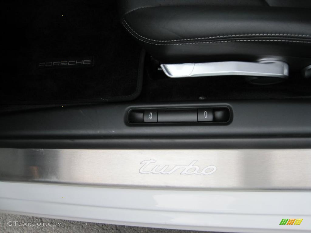 2009 911 Turbo Coupe - Carrara White / Black photo #20