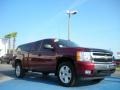 2008 Deep Ruby Metallic Chevrolet Silverado 1500 LT Extended Cab  photo #7