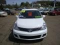 2008 Fresh Powder White Nissan Versa 1.8 S Hatchback  photo #10