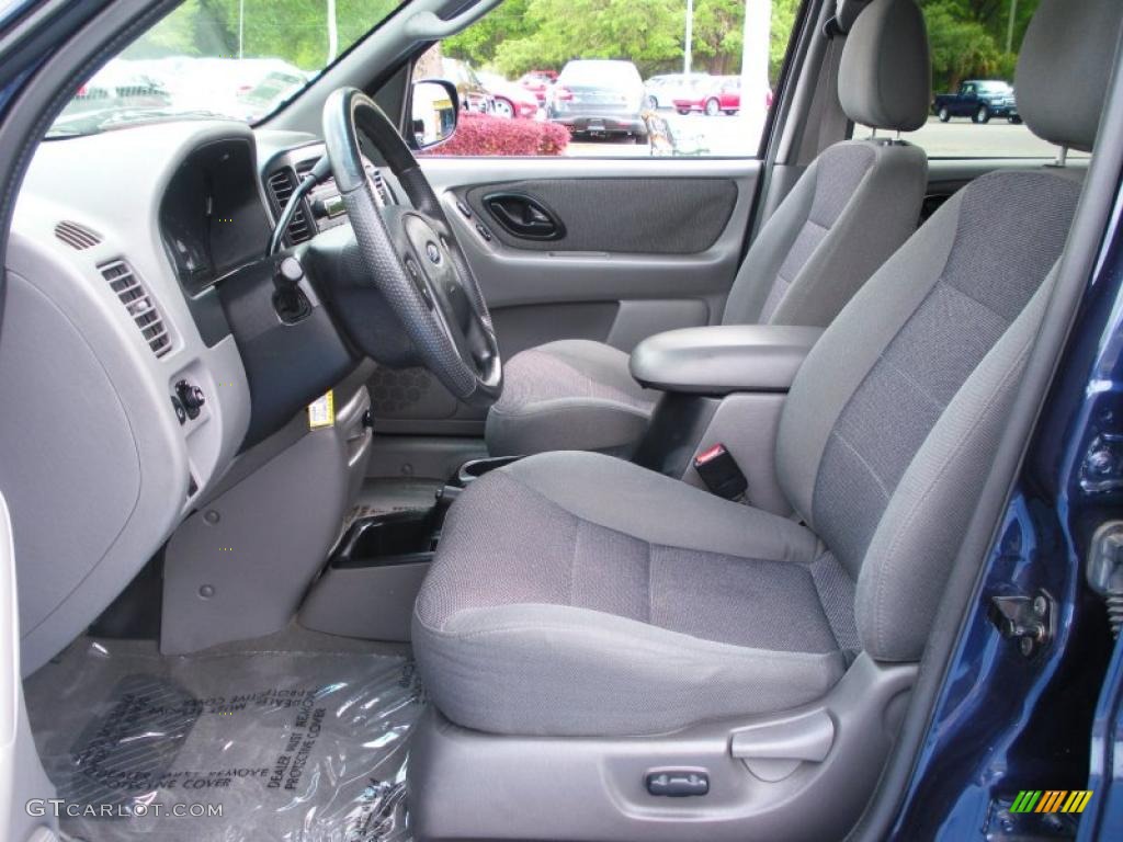 2002 Escape XLT V6 4WD - True Blue Metallic / Medium Graphite photo #12